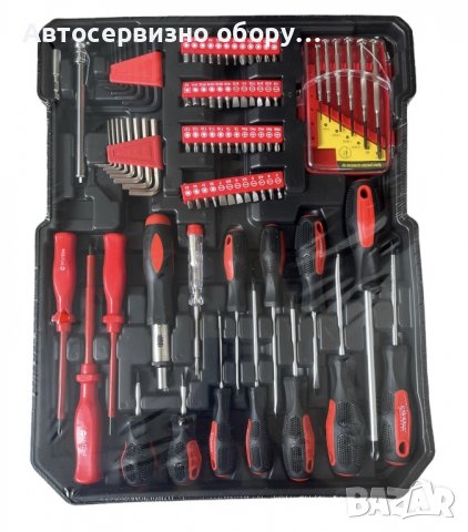 НОВО!!! МОДЕЛ 2022 год. Куфар с инструменти, 499 части , снимка 7 - Куфари с инструменти - 37271485