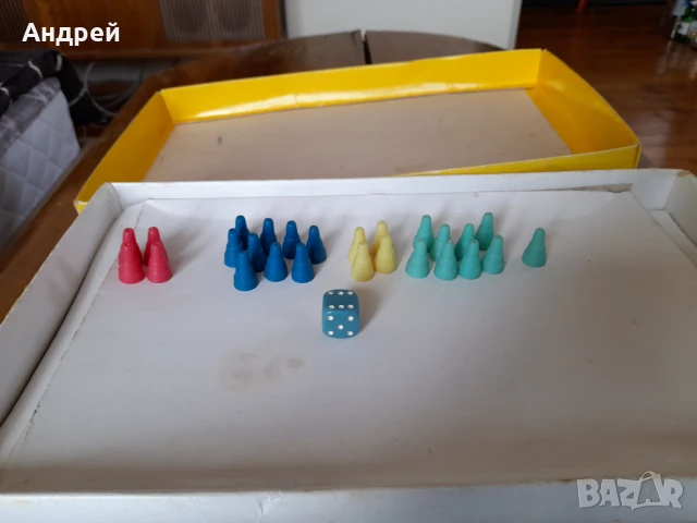 Стара детска игра Не се сърди човече и Дама, снимка 5 - Други ценни предмети - 51172276