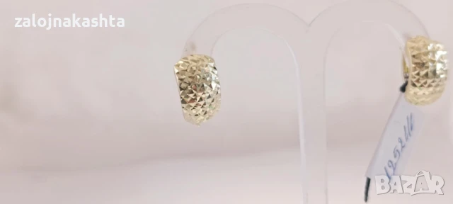 Нови Златни обеци-1,50гр/14кр, снимка 2 - Обеци - 50976624