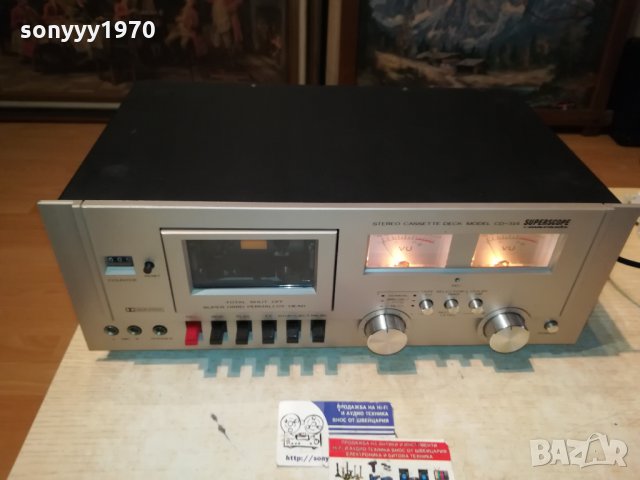 SUPERSCOPE BY MARANTZ CD-314N DECK-ВНОС SWISS 2112212002, снимка 4 - Декове - 35212574