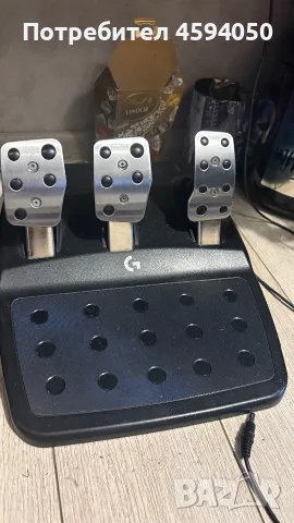 logitech g923 пълен комплект, снимка 4 - Аксесоари - 55980181