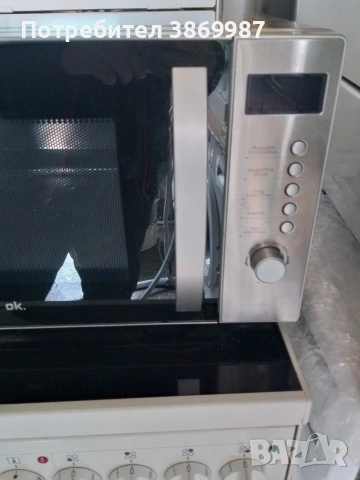 Микровълнова със грил OK, снимка 2 - Микровълнови - 53926100
