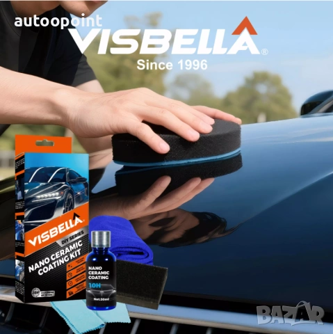 Керамично защитно покритие за МПС VISBELLA нано керамика, снимка 4 - Аксесоари и консумативи - 53943014