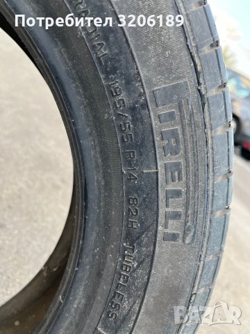 Единична гума 195/55/14 Pirelli , снимка 4 - Гуми и джанти - 42712316