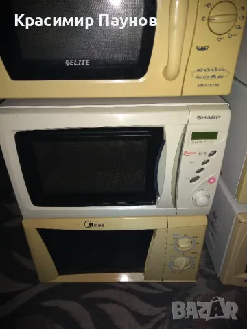 Микровълнови печки за части . Цената от  70 лв.е за всички, снимка 4 - Микровълнови - 48447887