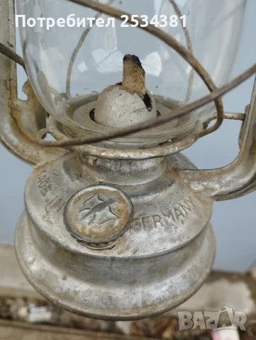 Стар газен фенер БАТ, снимка 4 - Колекции - 48833375