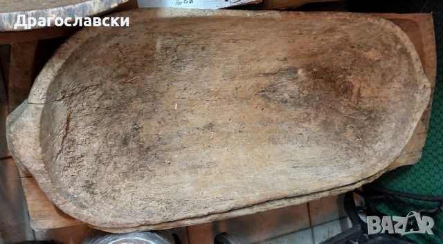Битова декорация - стари дървени бъкел,копанка,корито,нощва, копаня нощви корита копанки, снимка 12 - Други ценни предмети - 31746679