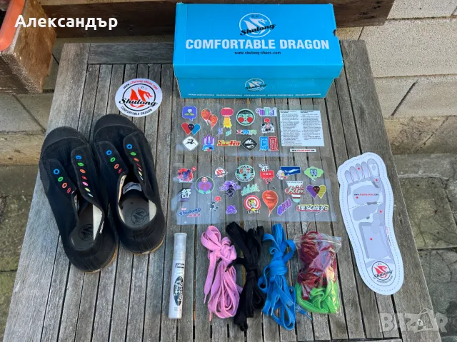 Кецове в комплект с пособия за дизайн върху тях, снимка 2 - Кецове - 47822632