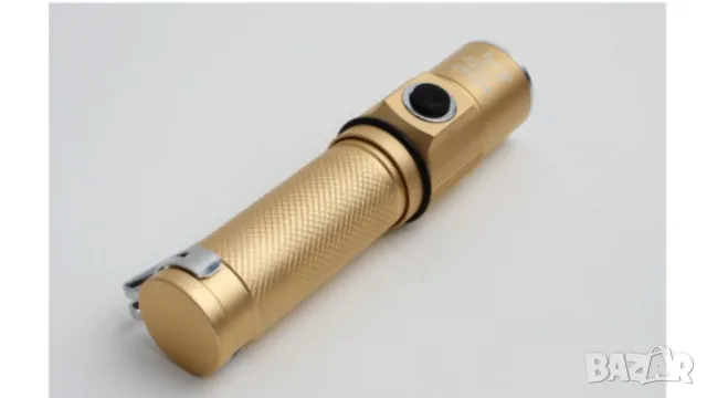 Джобно фенерче CREE с голяма 4800 mAh батерия и силна светлина FL28, снимка 6 - Къмпинг осветление - 49746925