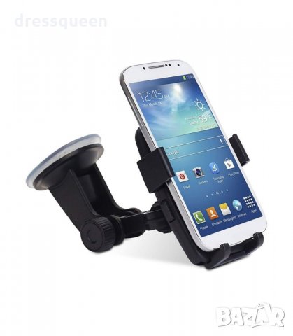 2868 Автомобилна стойка, за телефон, смартфон, вакуумна подложка