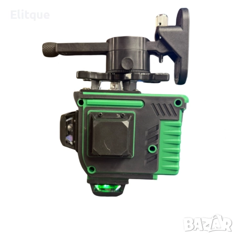 4D Лазерен Нивелир с 16 Линии (Четири Точков), Самонивелиращ се, със Зелен Лазер с тринога, снимка 17 - Други стоки за дома - 52716115