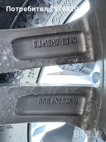 Гуми с джанти 245/45R18 за VW, снимка 11 - Гуми и джанти - 56008372