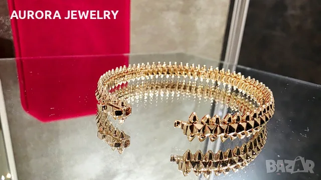 CARTIER Clash de Cartier Rose Gold Дамска Гривна, снимка 10 - Гривни - 53193685