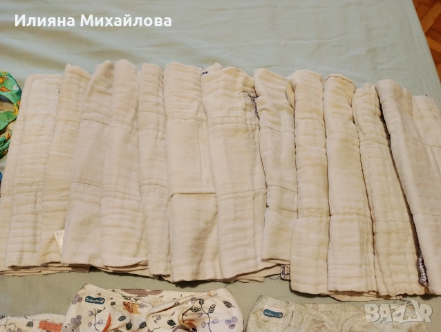 Комплект многократни пелени , снимка 2 - Пелени, памперси - 53210541