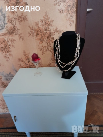 45€ НОВО ВИНТИДЖ ОГЛЕДАЛО И ВИНТИДЖ ШКАФ , снимка 2 - Тоалетки - 54330188