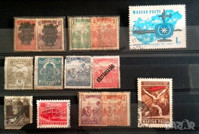 Стари Пощенски марки-7, снимка 8 - Филателия - 39557318
