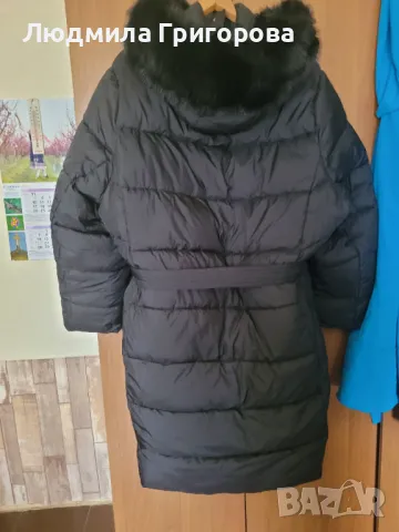 Дебело зимно черно яке, снимка 3 - Якета - 49761721