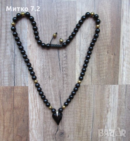 колие от оникс, снимка 4 - Колиета, медальони, синджири - 32110963