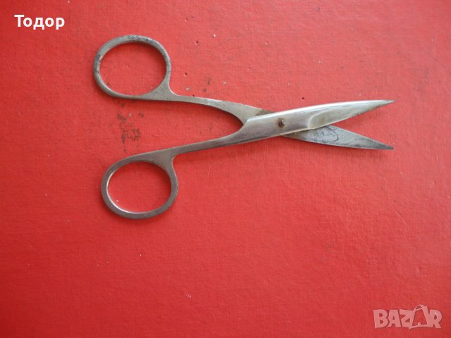 Българска ножичка ножица от соца 4, снимка 4 - Фризьорски принадлежности - 42231099