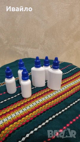 пластмасови шишенца от полипропилен (PP) 30мл. и 50мл.