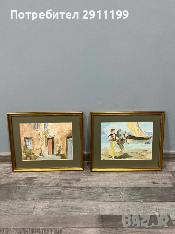 Картина – акварел, 2 бр.