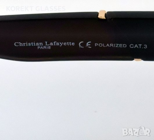 Christian Lafayette PARIS POLARIZED 100% UV защита, снимка 6 - Слънчеви и диоптрични очила - 40462079