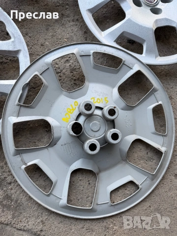 4 броя оригинални тасове за Fiat Doblo 16, снимка 3 - Аксесоари и консумативи - 54307242