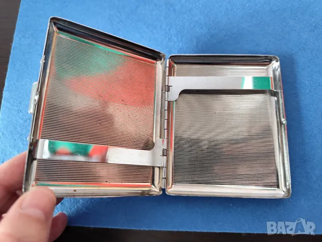 Метална табакера 100мм, снимка 2 - Табакери - 48957952