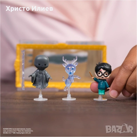 Хари Потър комплект мини фигурки Хари Потър елен Патронус, Дементор Harry Potter, снимка 6 - Фигурки - 53334292