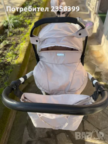 Продавам бебешка комбинирана количка Adbor Nemo 3в1 , снимка 12 - Детски колички - 49820378