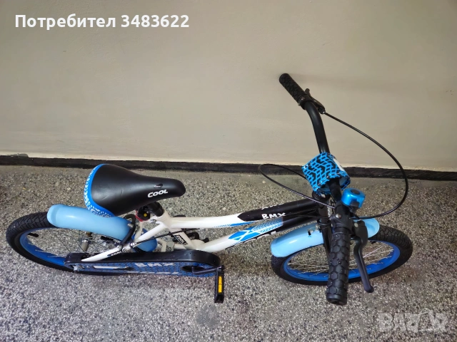 Детско колело/велосипед BMX 18 цола, снимка 3 - Велосипеди - 54223275