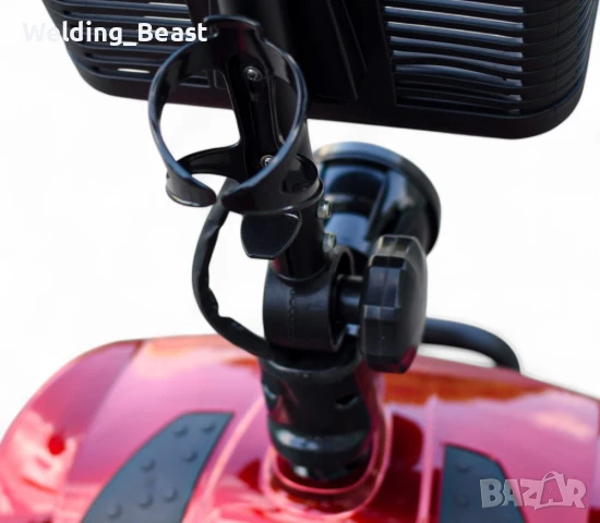 Електрическа четириколка инвалидна BL1 350W /24V /12Ah Red, снимка 4 - Инвалидни скутери - 51284224