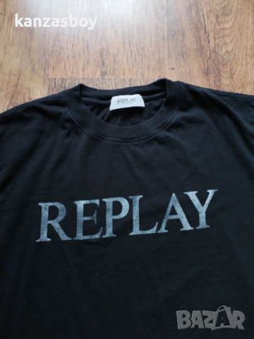 replay - страхотна мъжка тениска M, снимка 3 - Тениски - 53910601