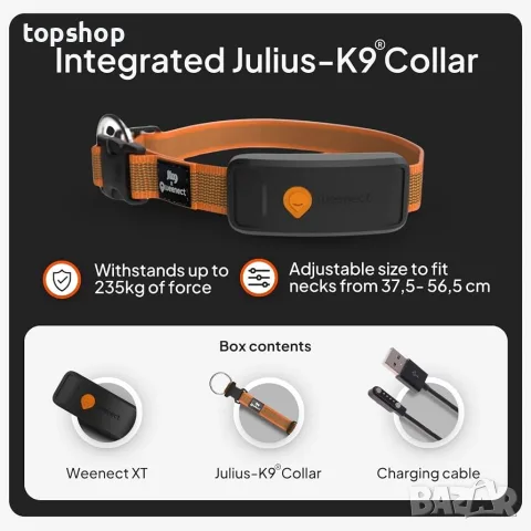 Нов GPS тракер за кучета Weenect XT Pack най-мощния и надежден GPS тракер за кучета на пазара , снимка 7 - За кучета - 55795974