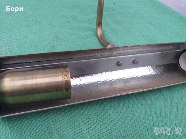 Италианска дизайнерска лампа за стена цвят злато, снимка 8 - Лампи за стена - 31532366