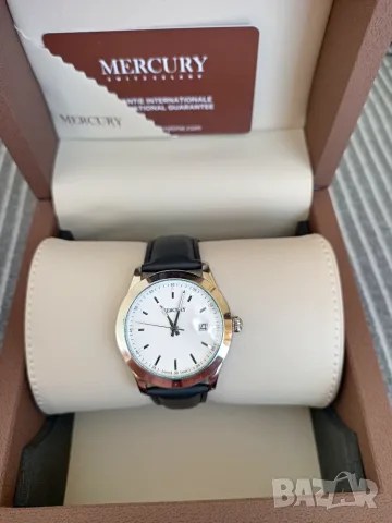 Нов швейцарски часовник Mercury (Constance), снимка 5 - Мъжки - 56068690