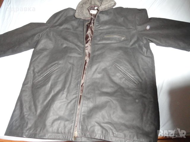 Мъжко кожено яке ХХЛ