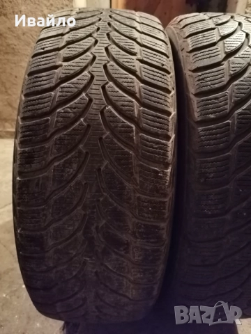 Продавам 2 броя зимни гуми 205.60.16 на 1 сезон дот 2019 Brijiston , снимка 2 - Гуми и джанти - 52615681