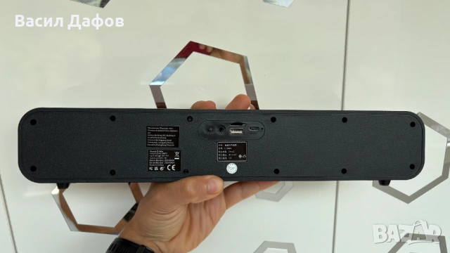 Блутуут Bluetooth ретро тонколона саундбар USB TF card AUX, снимка 3 - Тонколони - 54291129