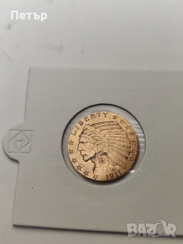 5 златни долара Индианска глава , снимка 1