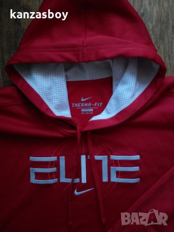  NIKE ELITE PERFORMANCE HOODY - страхотно мъжко горнище 3ХЛ, снимка 2 - Спортни дрехи, екипи - 35469118