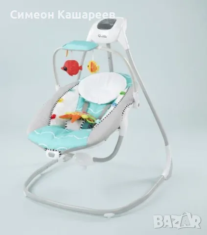 Люлка Baby Einstein Curious Comfort, 0–9 месеца, снимка 5 - Детски люлки - 56413167