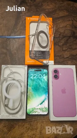 Iphone 16 plus 128 GB Pink като нов
