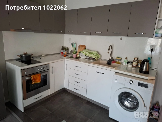 апартамент под наем 2 спални хол със кухня в саниран блок