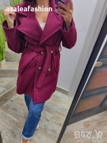 Цветове - Дамско преходно палто, снимка 2 - Палта, манта - 52364392