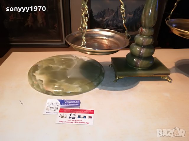 голяма везна-антика внос германия 0808211945, снимка 5 - Антикварни и старинни предмети - 33759216