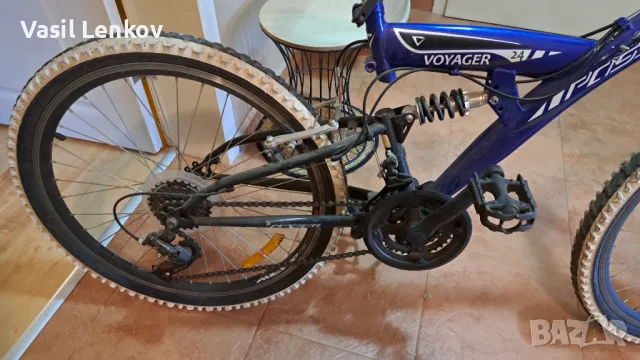 Запазен велосипед Passati 24" VOYAGER – с преден и заден амортисьор , снимка 3 - Велосипеди - 50165898