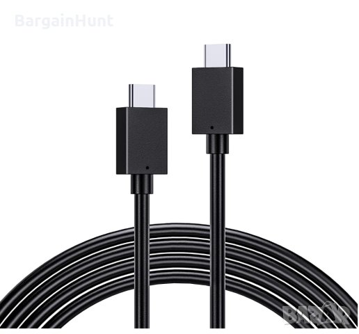 USB C към USB C кабел 1.5м, 100 W с HDMI 4K 60Hz, 10Gbps USB 3.1 Gen 2, снимка 1 - USB кабели - 40635161