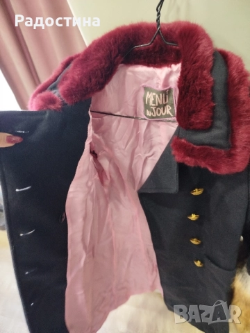 Дамско вълнено палто, снимка 6 - Палта, манта - 52110028