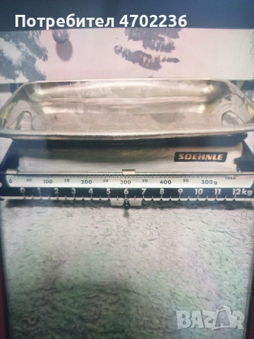 Ретро немска кухненска везна до 12кг Soehnle